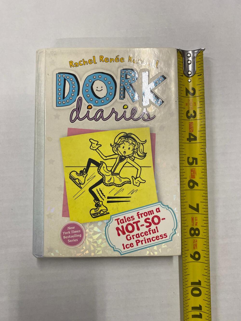 Dork Diaries Not So Graceful Ice Princess Hardcover Book Pre Owned
